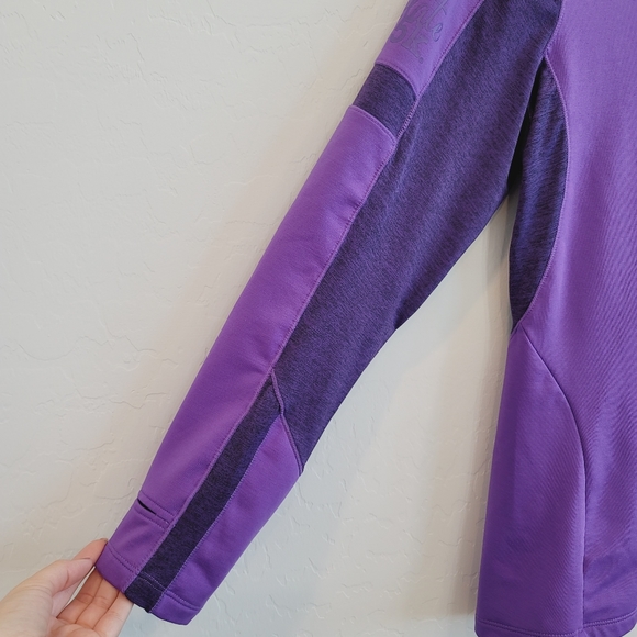 RM Running Man Purple Pullover Long Sleeves Athletic Top Women's Size Medium - Picture 11 of 12